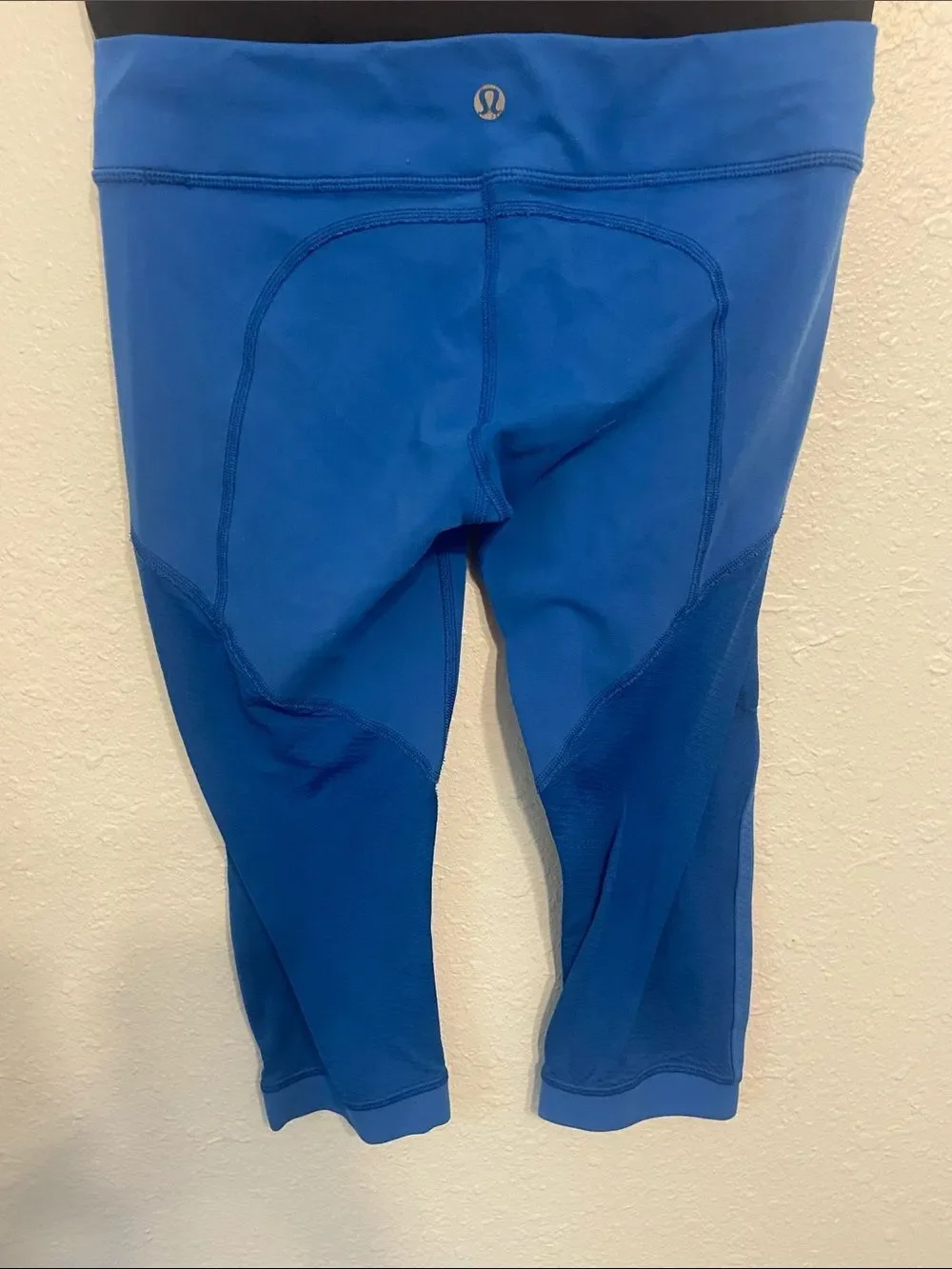 Lululemon Blue & Black Bhakti Yoga Pants Size 6